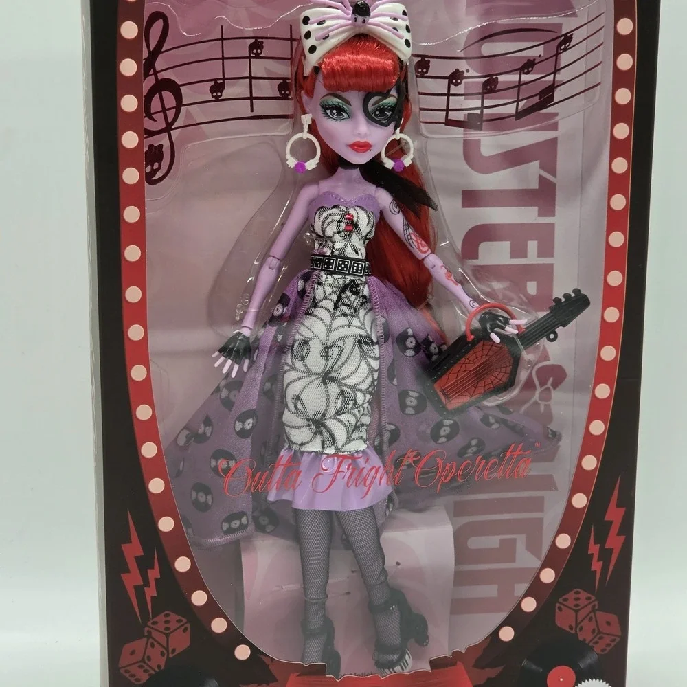 NEW Monster High Outta Fright OPERETTA Doll With Mattel Shipper Box #HRP93